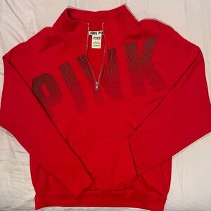 PINK by Victoria’s Secret Half Zip-Up Hoodie